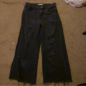 SO black distressed jeans/pants
